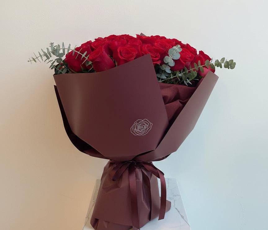 Bouquet Vino de 100 Rouge Roses