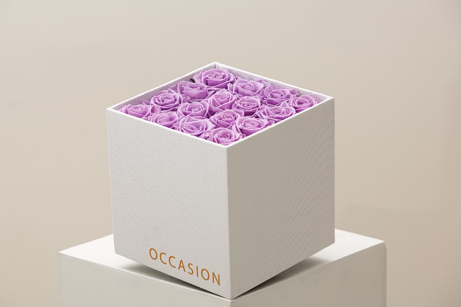 Rosa Preservada Dusty Lavender