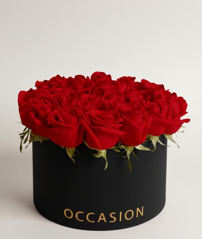 Cilindro negro 35 Rouge Roses