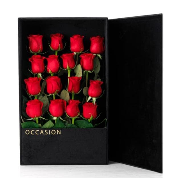 Caja negra Francesa 16 Rouge Roses