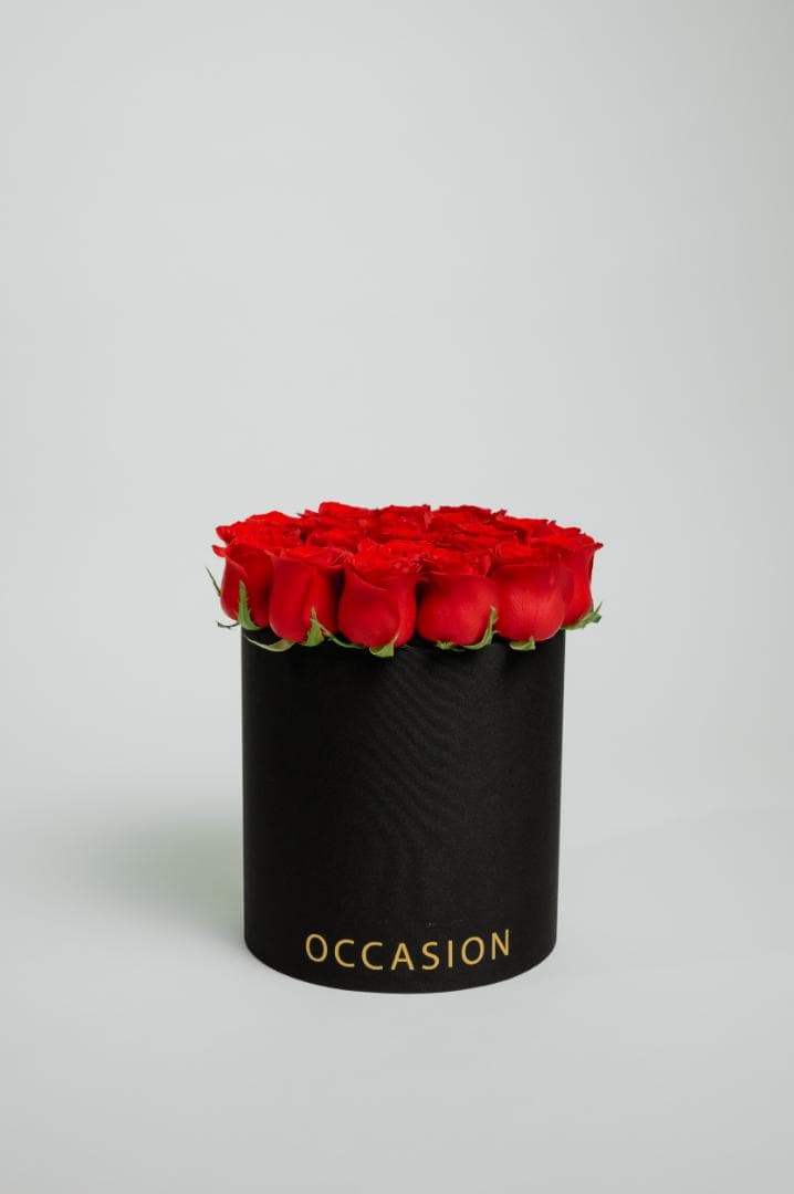 Cilindro Negro 25 Rouge Roses