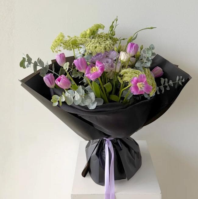 Bouquet Lavender Tulip